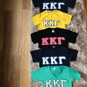 KKG Letter Shirts
